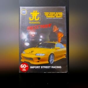 Teckademics "Mischief" Import Street Racing DVD - Yellow Car